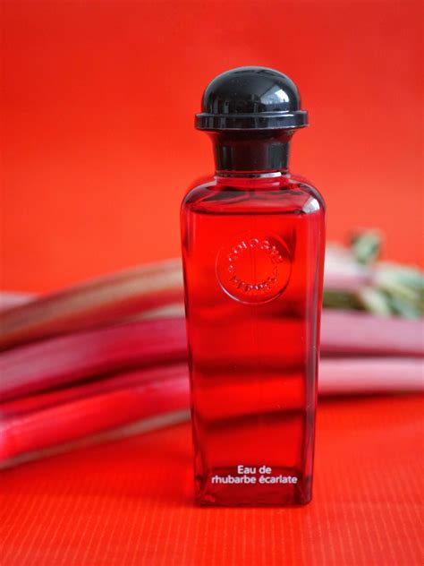 parfum hermes eau de rhubarbe|rhubarbe ecarlate.